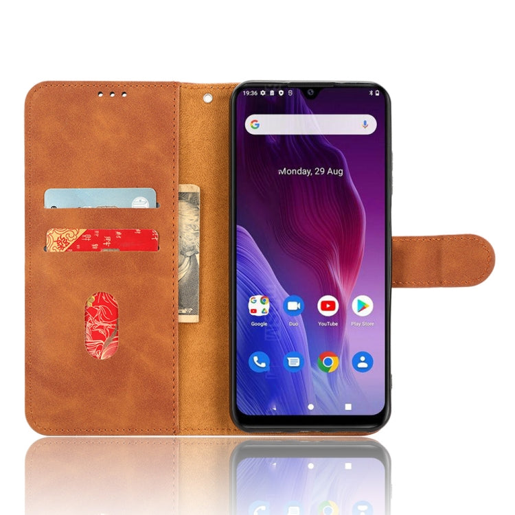 For CUBOT P60 Skin Feel Magnetic Flip Leather Phone Case