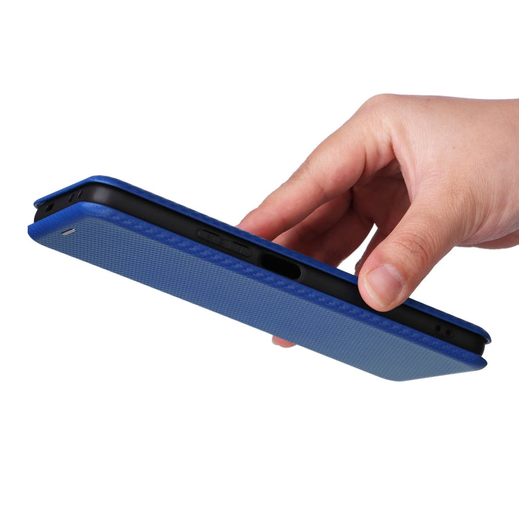 For Xiaomi Redmi K60E Carbon Fiber Texture Flip Leather Phone Case