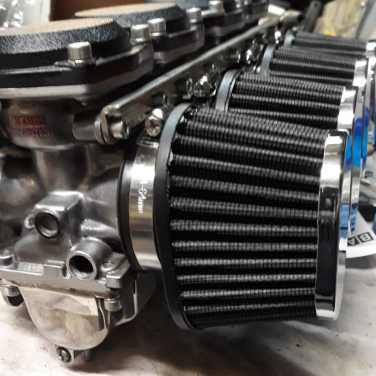 55mm XH-UN073 Mushroom Head Style Car Modified Air Filter Motorcycle Exhaust Filter