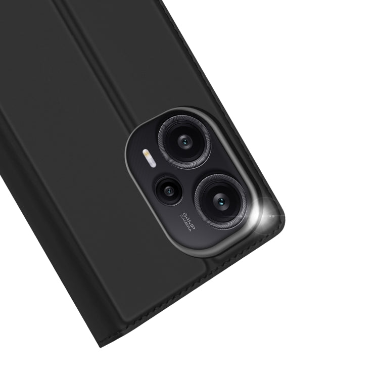 For Xiaomi Poco F5 / Redmi Note 12 Turbo DUX DUCIS Skin Pro Series Flip Leather Phone Case