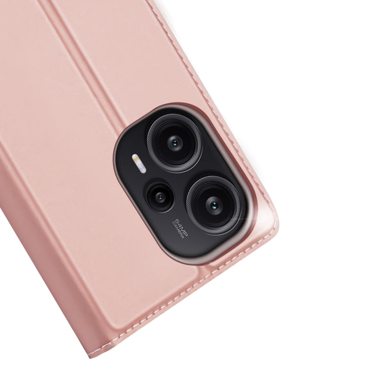 For Xiaomi Poco F5 / Redmi Note 12 Turbo DUX DUCIS Skin Pro Series Flip Leather Phone Case