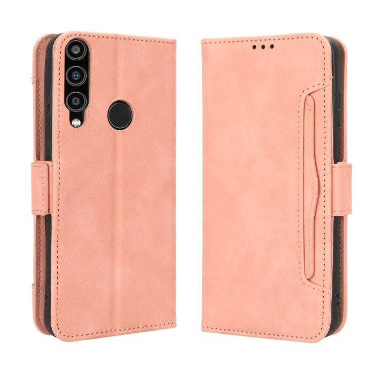 For Orbic Magic 5G R678EL Skin Feel Calf Texture Card Slots Leather Phone Case
