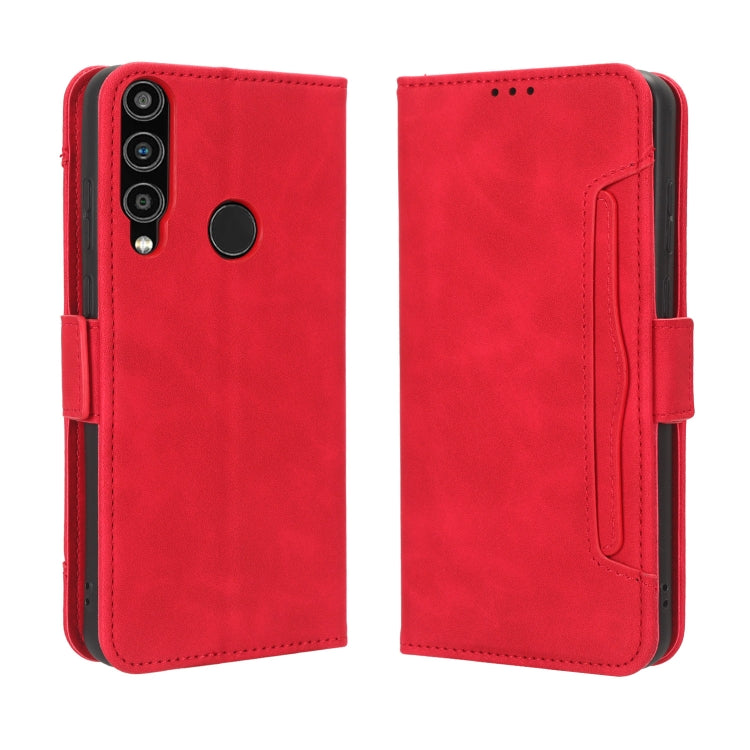 For Orbic Magic 5G R678EL Skin Feel Calf Texture Card Slots Leather Phone Case