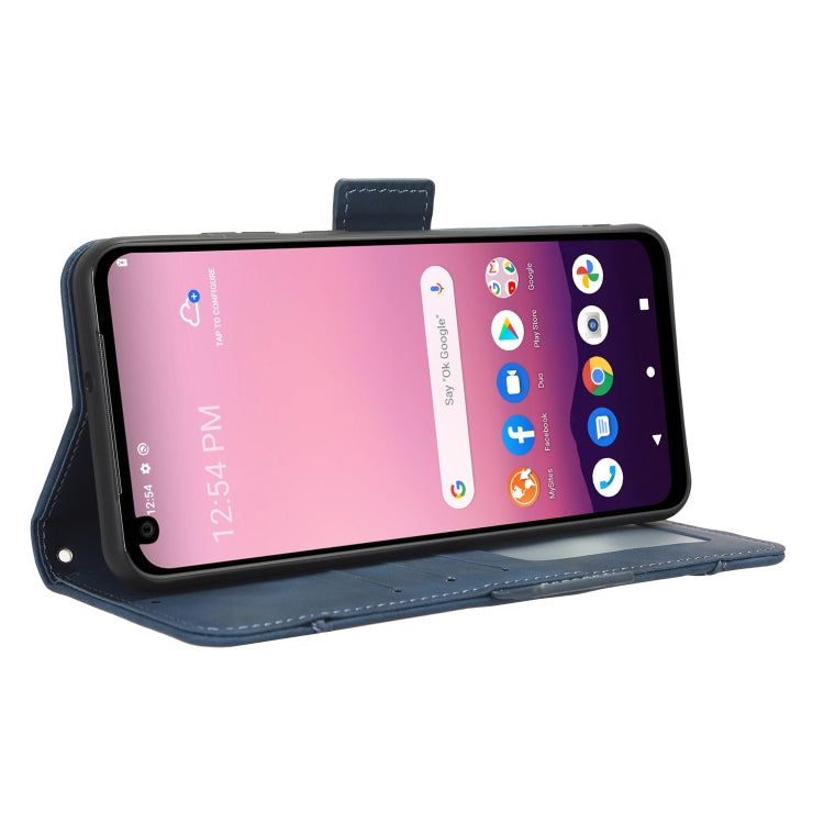 For Orbic Magic 5G R678EL Skin Feel Calf Texture Card Slots Leather Phone Case