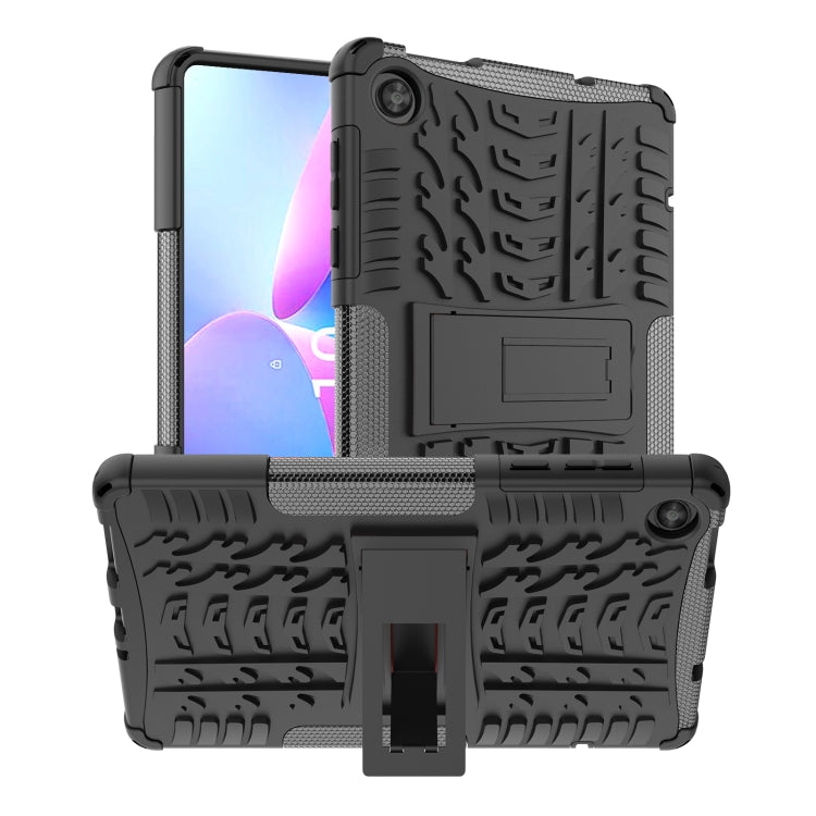 For Lenovo Tab M8 4th Gen Tire Texture TPU + PC Tablet Case with Holder