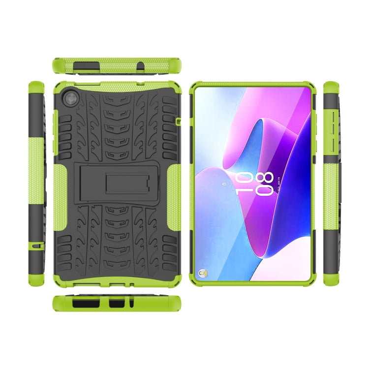 For Lenovo Tab M8 4th Gen Tire Texture TPU + PC Tablet Case with Holder