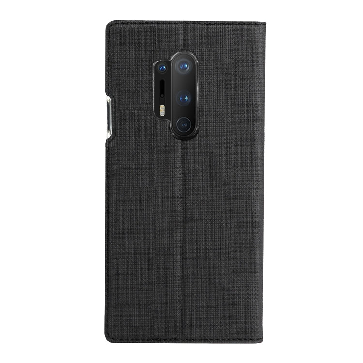 For OnePlus 8 Pro ViLi DMX-54 Shockproof TPU + PU Leather Magnetic Attraction Horizontal Flip Protective Case with Card Slots & Holder