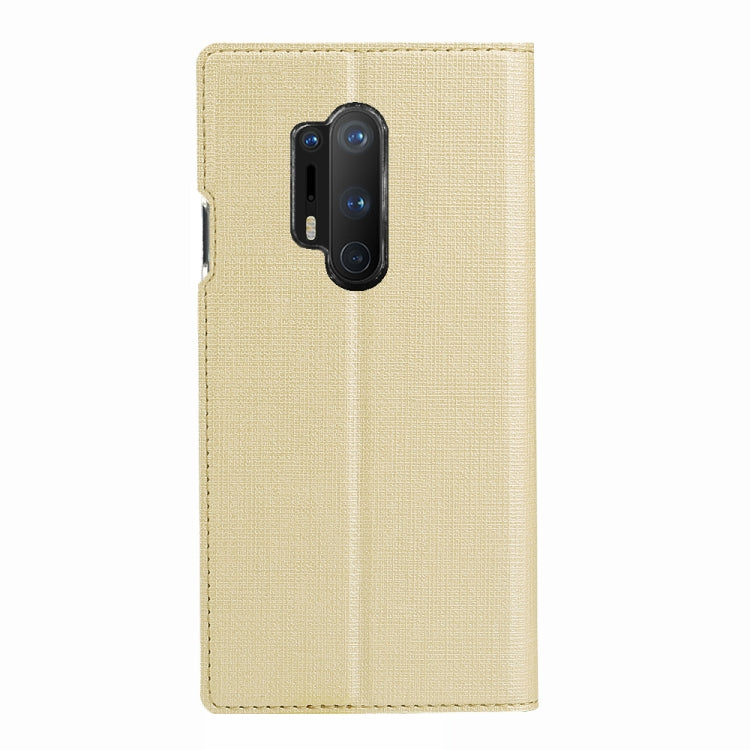For OnePlus 8 Pro ViLi DMX-54 Shockproof TPU + PU Leather Magnetic Attraction Horizontal Flip Protective Case with Card Slots & Holder