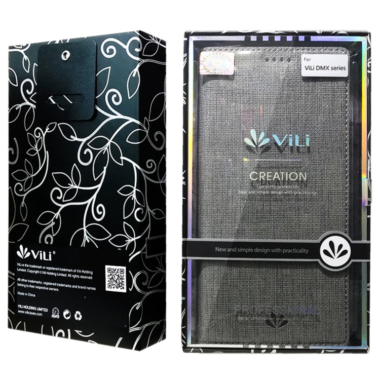 For OnePlus 8 Pro ViLi DMX-54 Shockproof TPU + PU Leather Magnetic Attraction Horizontal Flip Protective Case with Card Slots & Holder