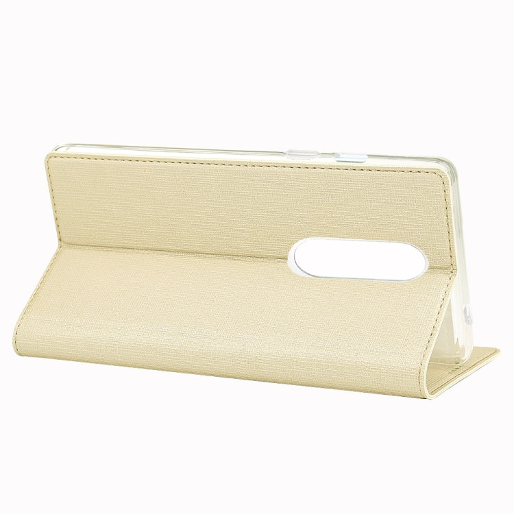 For OnePlus 8 / 8 5G (T-Mobile) ViLi DMX-54 Shockproof TPU + PU Leather Magnetic Attraction Horizontal Flip Protective Case with Card Slots & Holder