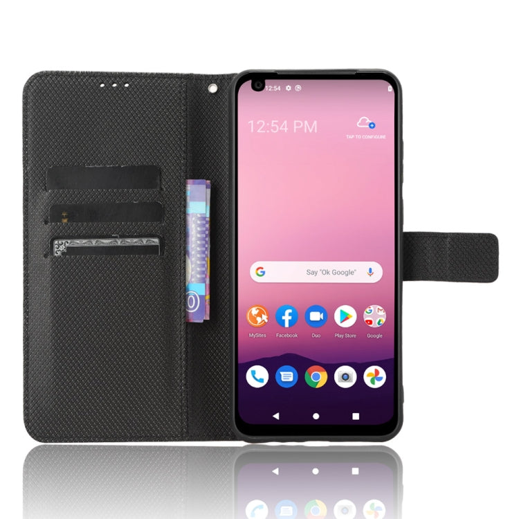 For Orbic Magic 5G R678EL Diamond Texture Leather Phone Case