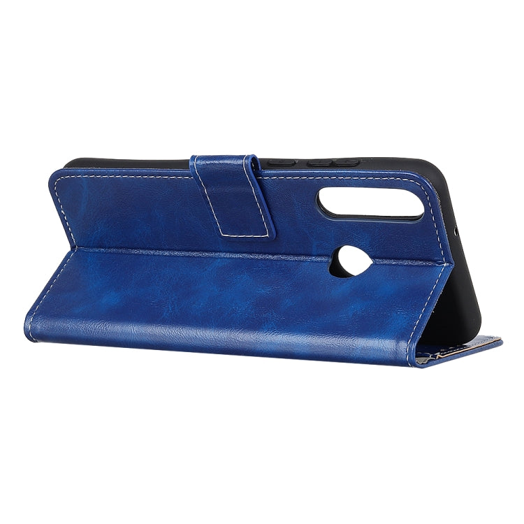 For Huawei Y6p Vintage Crazy Horse Leather Case with Holder & Card Slots & Wallet