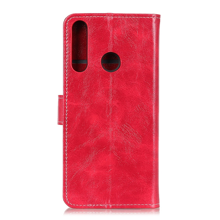For Doogee N20-Y9 Plus Vintage Crazy Horse Leather Case with Holder & Card Slots & Wallet