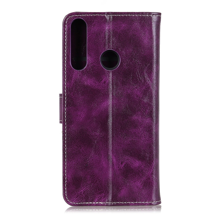 For Doogee N20-Y9 Plus Vintage Crazy Horse Leather Case with Holder & Card Slots & Wallet