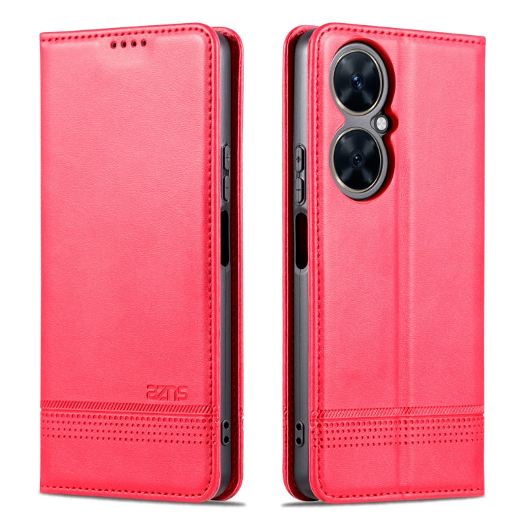 For Huawei Maimang 20 AZNS Magnetic Calf Texture Flip Leather Phone Case