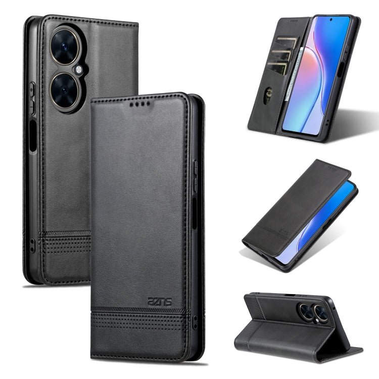 For Huawei Maimang 20 AZNS Magnetic Calf Texture Flip Leather Phone Case