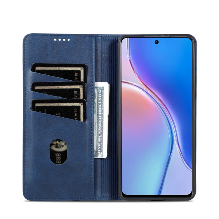 For Huawei Maimang 20 AZNS Magnetic Calf Texture Flip Leather Phone Case