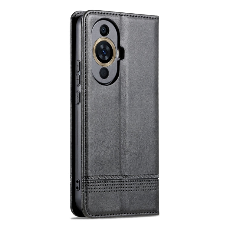 For Huawei Nova 11 Pro AZNS Magnetic Calf Texture Flip Leather Phone Case