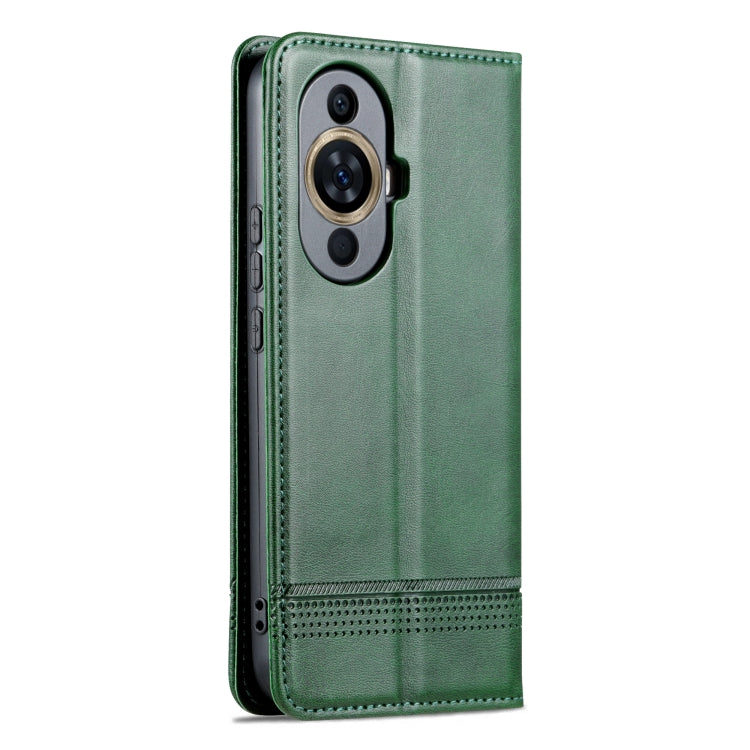 For Huawei Nova 11 Pro AZNS Magnetic Calf Texture Flip Leather Phone Case