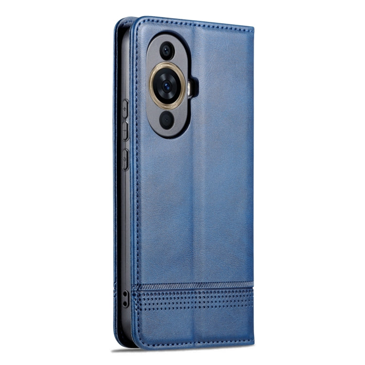 For Huawei Nova 11 Pro AZNS Magnetic Calf Texture Flip Leather Phone Case