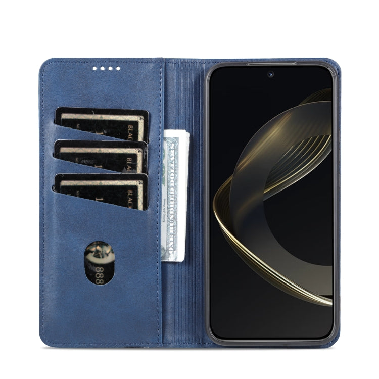 For Huawei Nova 11 Pro AZNS Magnetic Calf Texture Flip Leather Phone Case