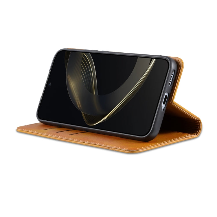 For Huawei Nova 11 Pro AZNS Magnetic Calf Texture Flip Leather Phone Case