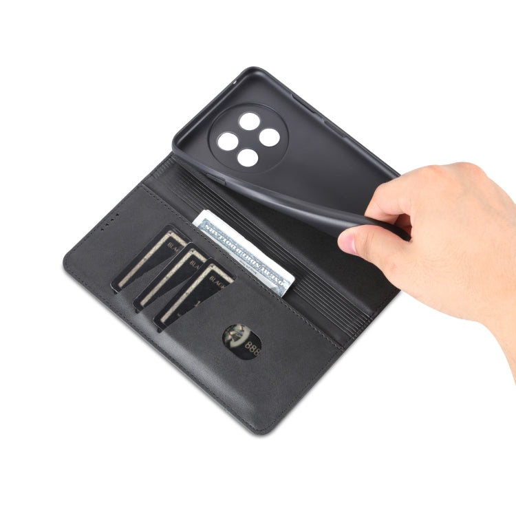 For Huawei Enjoy 60X AZNS Magnetic Calf Texture Flip Leather Phone Case