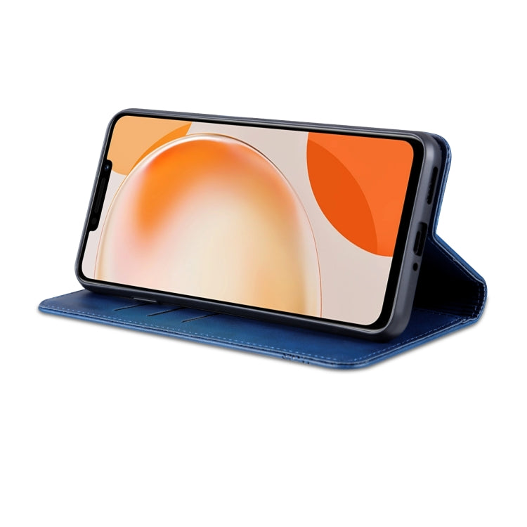 For Huawei Enjoy 60X AZNS Magnetic Calf Texture Flip Leather Phone Case