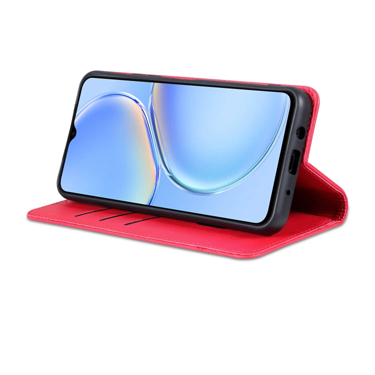 For Huawei Maimang A20 AZNS Magnetic Calf Texture Flip Leather Phone Case