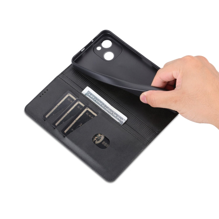 For Huawei Maimang A20 AZNS Magnetic Calf Texture Flip Leather Phone Case