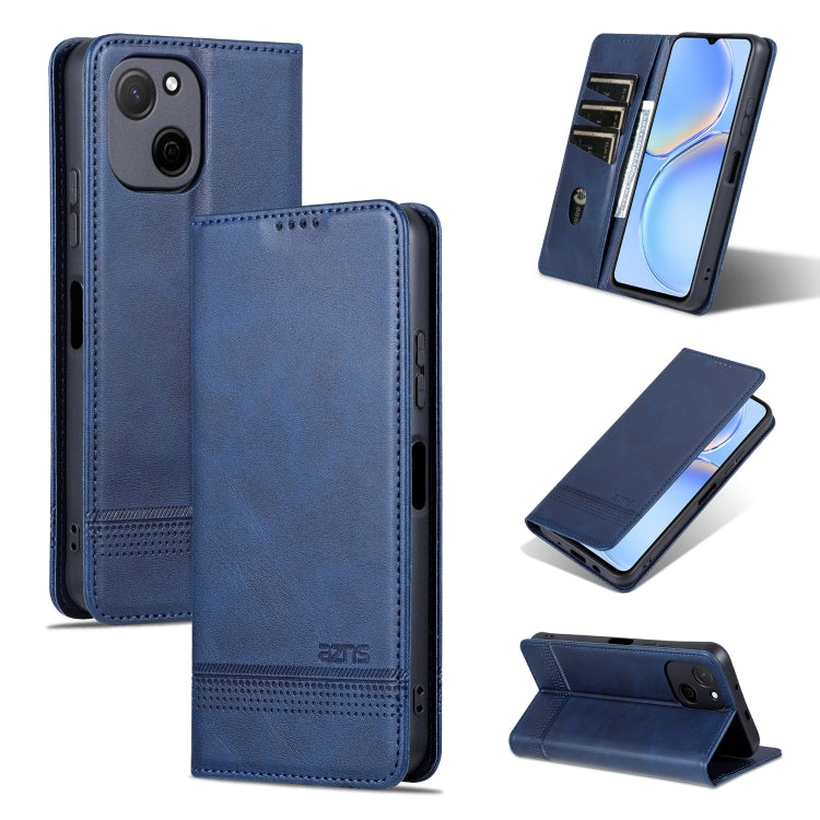 For Huawei Maimang A20 AZNS Magnetic Calf Texture Flip Leather Phone Case
