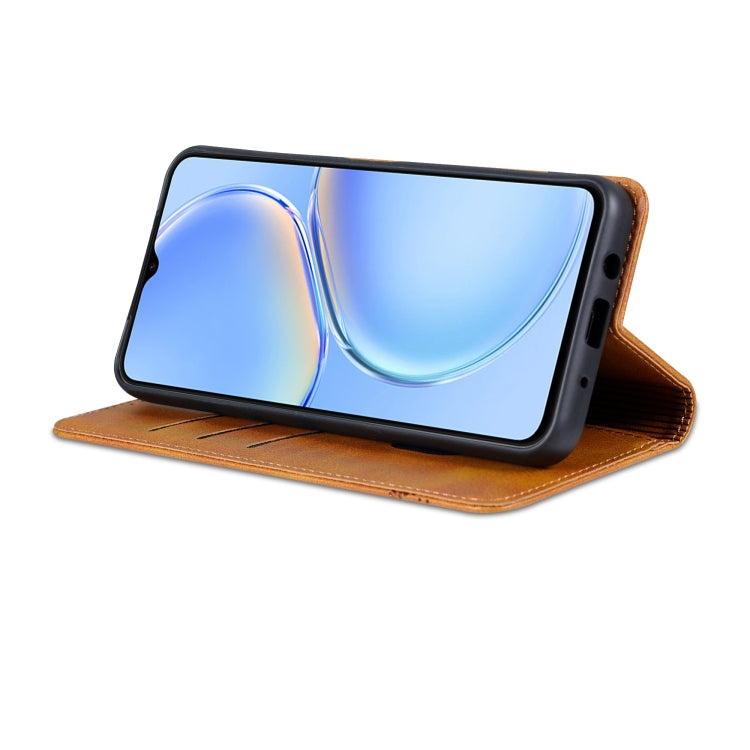 For Huawei Maimang A20 AZNS Magnetic Calf Texture Flip Leather Phone Case