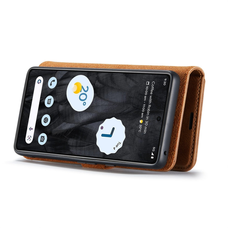 For Google Pixel 8 Pro DG.MING Crazy Horse Texture Detachable Magnetic Leather Phone Case