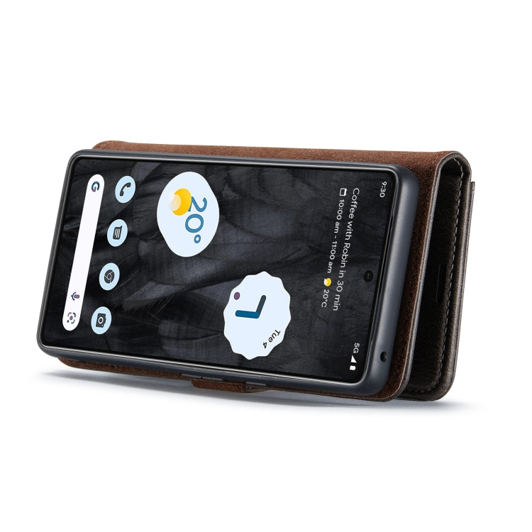 For Google Pixel 8 Pro DG.MING Crazy Horse Texture Detachable Magnetic Leather Phone Case