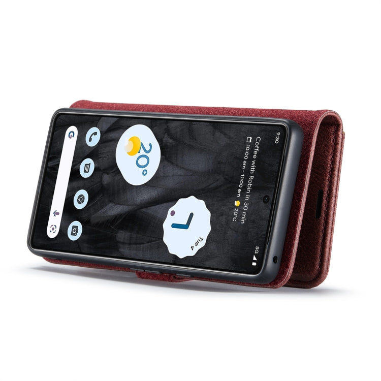 For Google Pixel 8 Pro DG.MING Crazy Horse Texture Detachable Magnetic Leather Phone Case