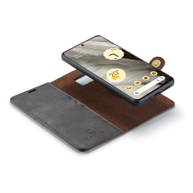 For Google Pixel 8 DG.MING Crazy Horse Texture Detachable Magnetic Leather Phone Case