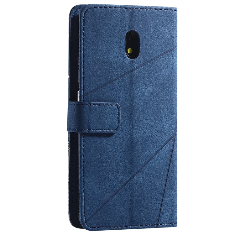 For Xiaomi Redmi 8A Skin Feel Splicing Horizontal Flip Leather Case with Holder & Card Slots & Wallet & Photo Frame