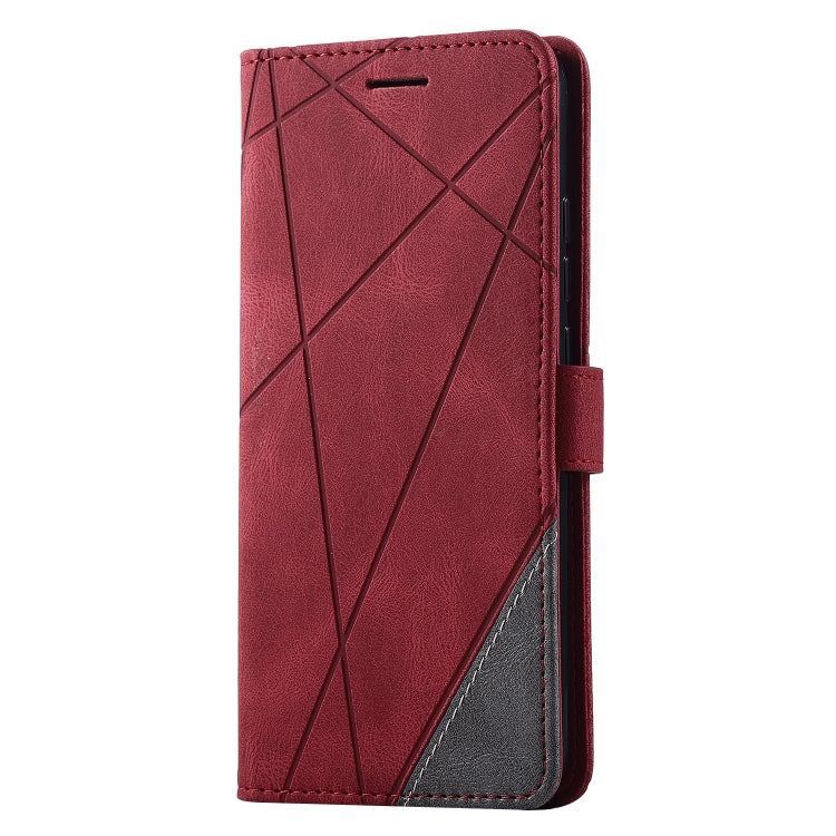 For Xiaomi Redmi 7 Skin Feel Splicing Horizontal Flip Leather Case with Holder & Card Slots & Wallet & Photo Frame