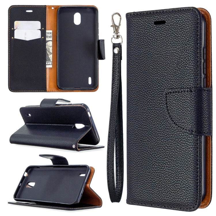 For Nokia 1.3 Litchi Texture Pure Color Horizontal Flip Leather Case with Holder & Card Slots & Wallet & Lanyard