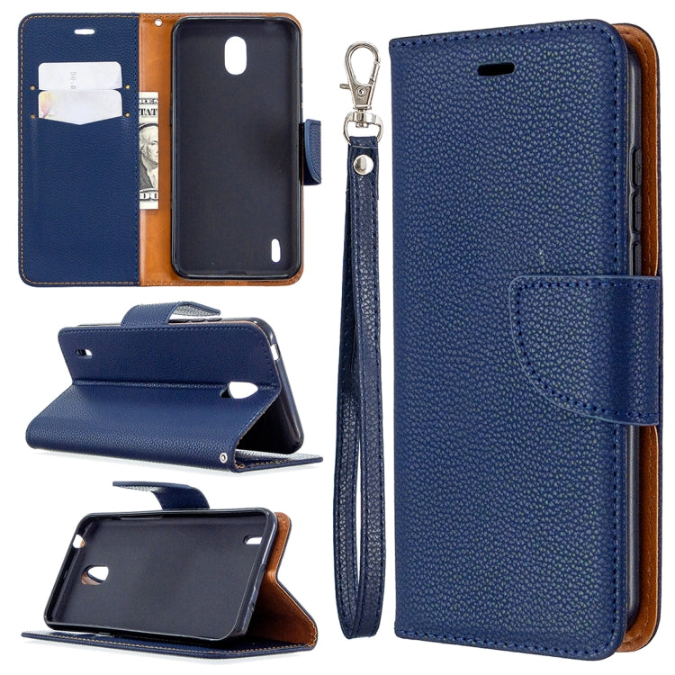 For Nokia 1.3 Litchi Texture Pure Color Horizontal Flip Leather Case with Holder & Card Slots & Wallet & Lanyard