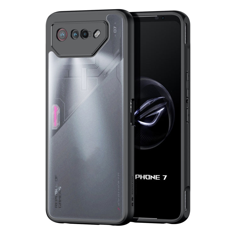 For Asus ROG Phone 7 DUX DUCIS Aimo Series TPU + PC Frosted Feel Phone Case(Black)
