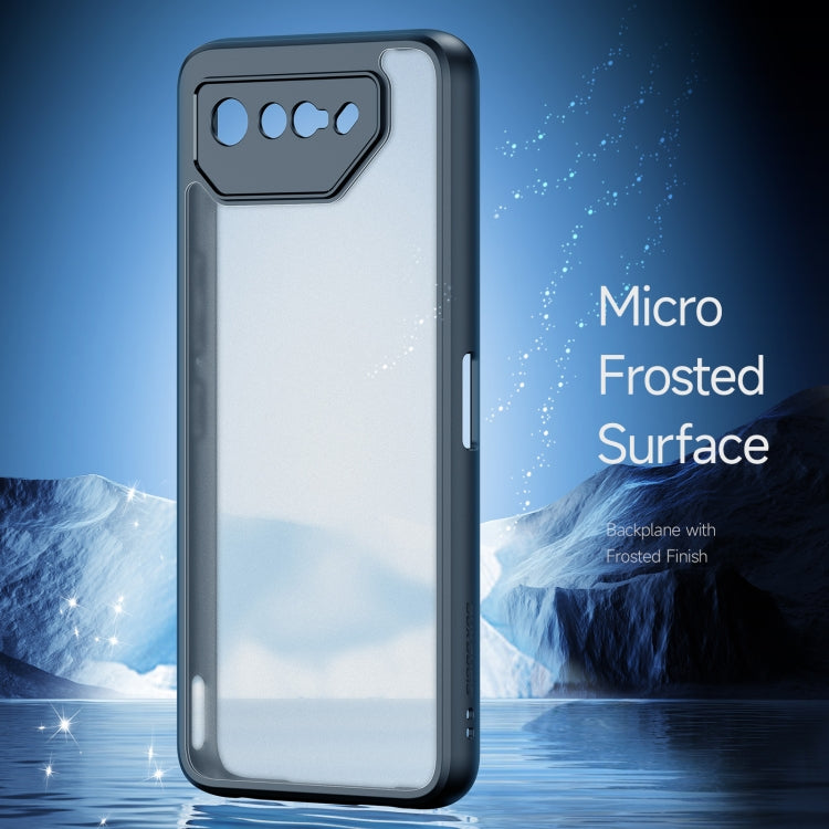 For Asus ROG Phone 7 DUX DUCIS Aimo Series TPU + PC Frosted Feel Phone Case(Black)