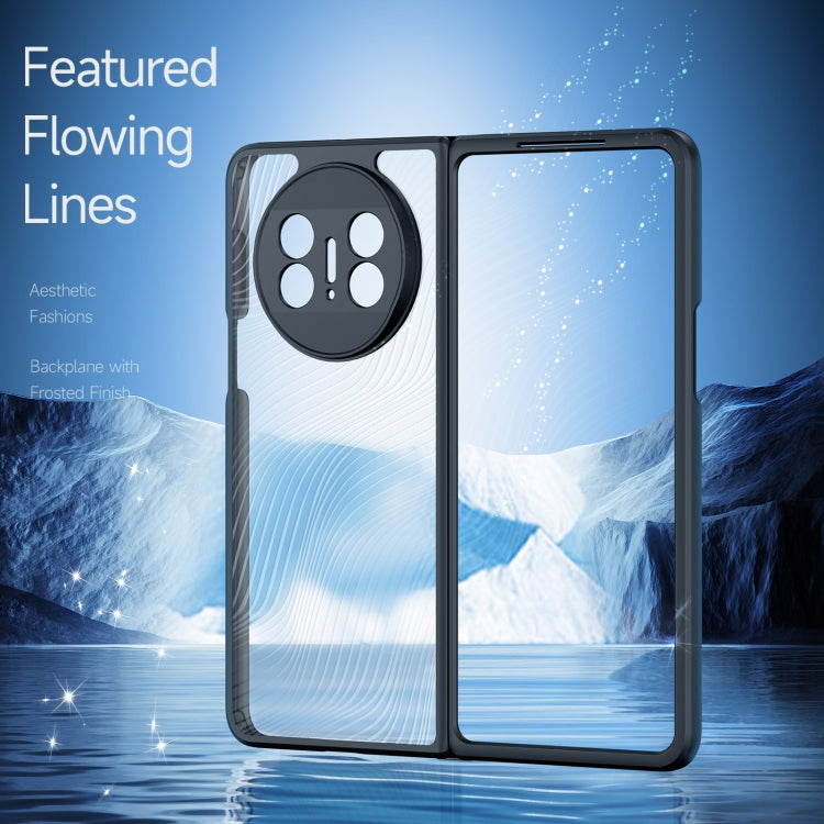 For Huawei Mate X3 DUX DUCIS Aimo Series TPU + PC Frosted Feel Phone Case(Black)