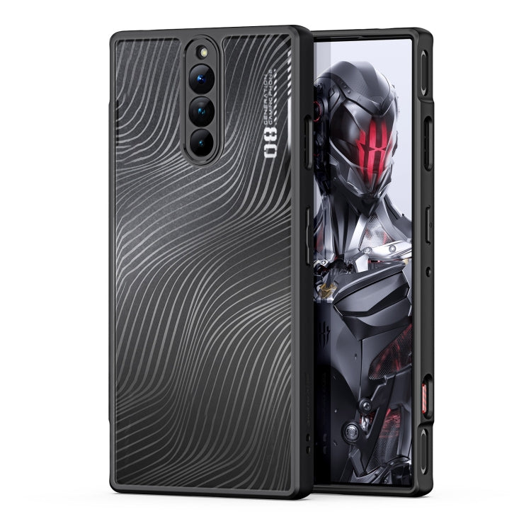 For ZTE nubia Red Magic 8 Pro/8 Pro+/8S Pro DUX DUCIS Aimo Series TPU + PC Frosted Feel Phone Case(Black)