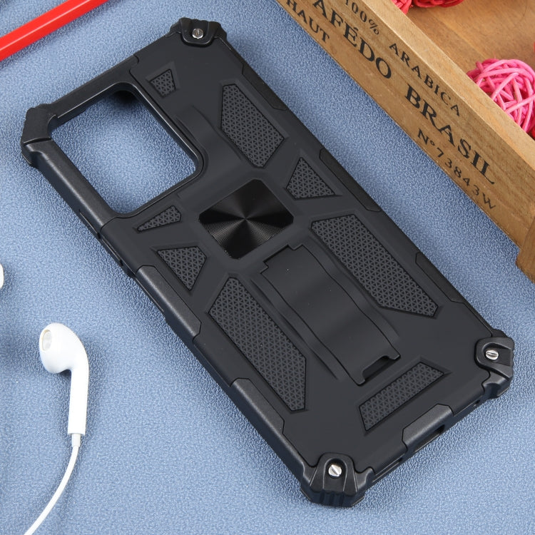 For Xiaomi Redmi Note 12 4G Shockproof TPU + PC Magnetic Phone Case with Holder
