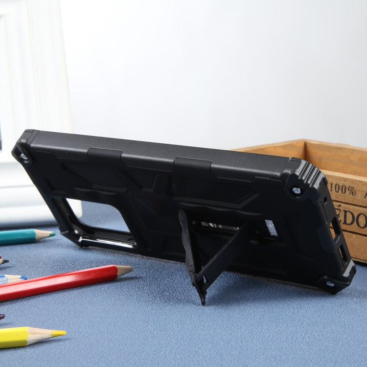 For Xiaomi Redmi Note 12 4G Shockproof TPU + PC Magnetic Phone Case with Holder