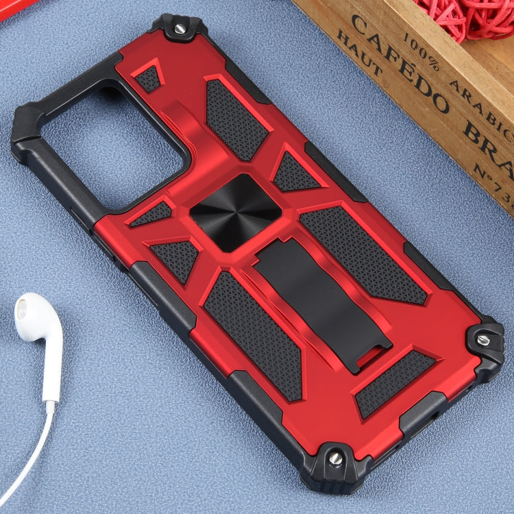 For Xiaomi Redmi Note 12 4G Shockproof TPU + PC Magnetic Phone Case with Holder