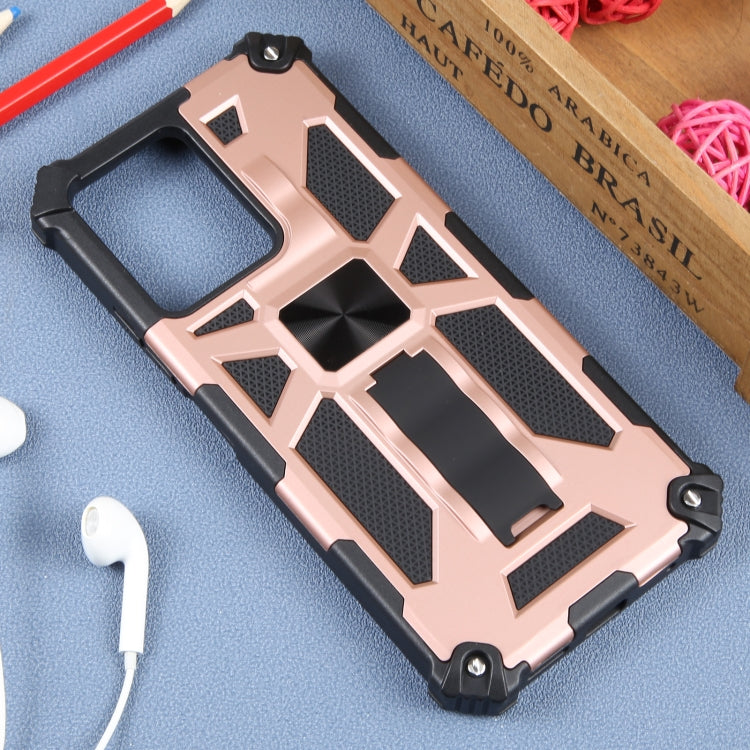 For Xiaomi Redmi Note 12 4G Shockproof TPU + PC Magnetic Phone Case with Holder