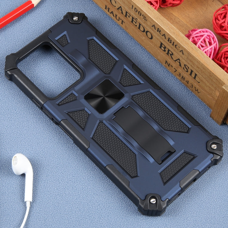 For Xiaomi Redmi Note 12 4G Shockproof TPU + PC Magnetic Phone Case with Holder