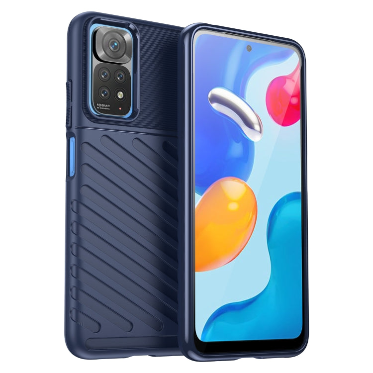 For Xiaomi Redmi Note 11S 4G Thunderbolt Shockproof TPU Protective Soft Phone Case
